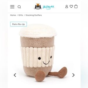 Jellycat Coffee-To-Go